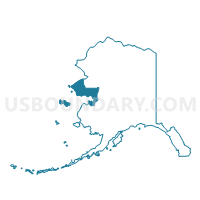 Nome Census Area in Alaska